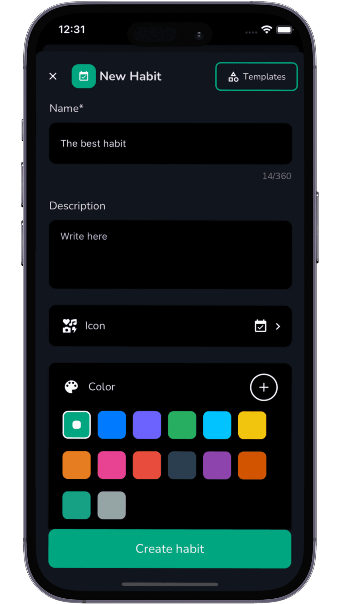 Customize Your Habits and Tasks as You Wish