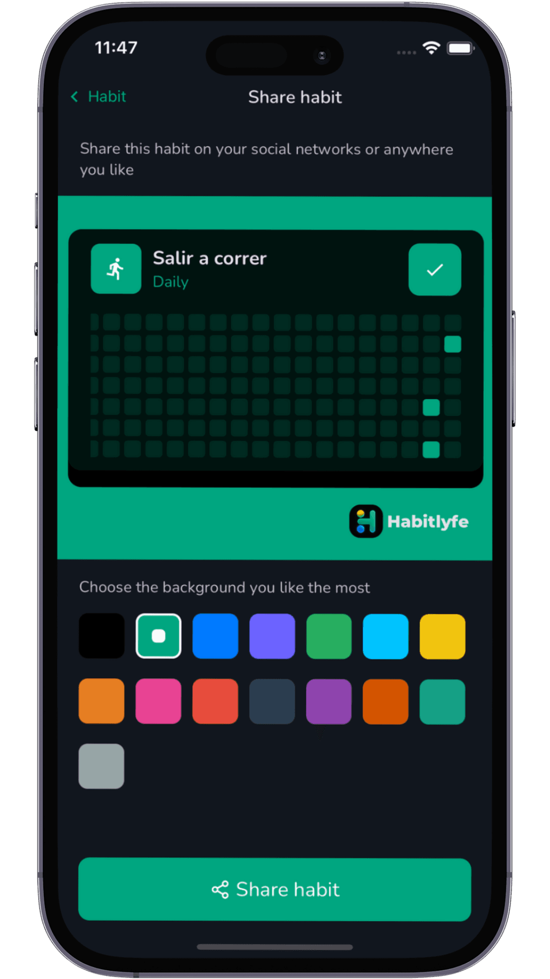 Share Your Progress With Friends